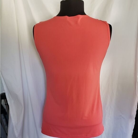 Double Take ruffled sleeveless blouse size small - Picture 3 of 4